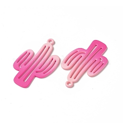 Spray Painted Alloy Charms&nbsp;PALLOY-P291-19M-03