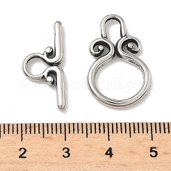 316 Surgical Stainless Steel Toggle Clasps&nbsp;STAS-L307-03AS