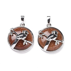 Natural & Synthetic Gemstone Pendants&nbsp;G-I321-03P