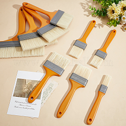 化学繊維ペイントブラシ18本  プラスチック製のハンドル付き  ペルー  172~238x23.5~175x12~14mm&nbsp;TOOL-GO0001-21