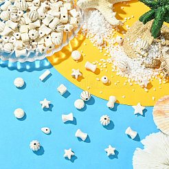 Acrylic Imitation Bone Beads&nbsp;OACR-CJC0022-004