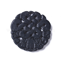 Chinese Style Natural Jade Big Pendants&nbsp;G-L523-013