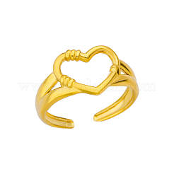 Simple Style 304 Stainless Steel Cuff Rings for Women&nbsp;FS-WGD177D-02