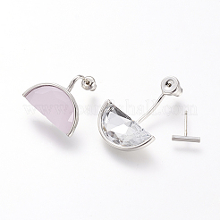 (Jewelry Parties Factory Sale)Brass with Ear Nuts&nbsp;EJEW-Q691-42