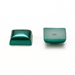 ABS Plastic Imitation Pearl Cabochons&nbsp;SACR-R748-6x6mm-M