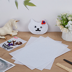 Rectangle Non Woven Fabric Embroidery Needle Felt for DIY Crafts&nbsp;DIY-WH0558-04B