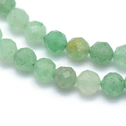 Natural Green Aventurine Beads Strands&nbsp;LS-G-E411-37-4mm