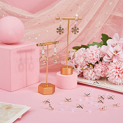 20Pcs Brass Stud Earring Findings&nbsp;KK-SC0003-92
