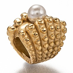316 Surgical Stainless Steel European Beads&nbsp;STAS-I177-11G
