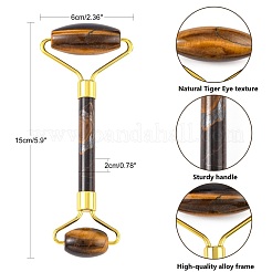 Natural Tiger Eye Face Massager&nbsp;DJEW-F005-01C