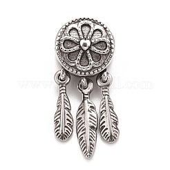 304 Stainless Steel European Beads&nbsp;STAS-I194-13AS