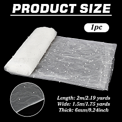 2Pcs Nylon Lace Fabric&nbsp;DIY-PH0029-43A