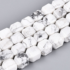Natural Howlite Beads Strands&nbsp;G-N353-03A-07