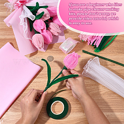 DIY Chenille Stem Tinsel Garland Craft Kits&nbsp;DIY-SC0033-14A