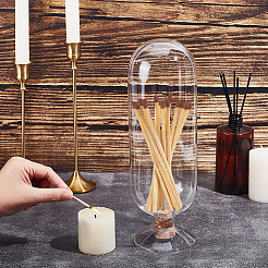 Glass Decorative Display Case&nbsp;CON-WH0085-181A
