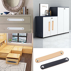 PU Leather Door Handles&nbsp;FIND-WH0052-51B