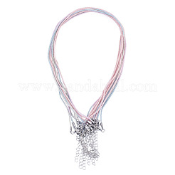 10Pcs Cotton & Metallic Cord Necklace Making&nbsp;NJEW-TAC0054