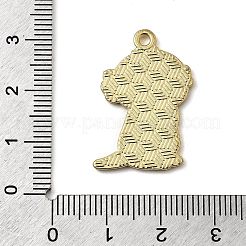Golden Plated Alloy Enamel Pendants&nbsp;ENAM-L049-02G-01