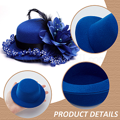 6Pcs 6 Colors EVA Fabric Hat Base&nbsp;DIY-BC0014-06