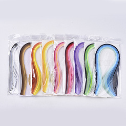 DIY Paper Quilling Strips Sets: Random Color Paper Quilling Strips&nbsp;DIY-S038-002