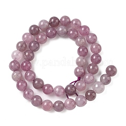 Natural Madagascar Rose Quartz Beads Strands&nbsp;G-Z115-C02-8mm