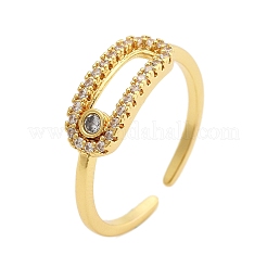 304 Stainless Steel Open Cuff Ring&nbsp;RJEW-R017-01G