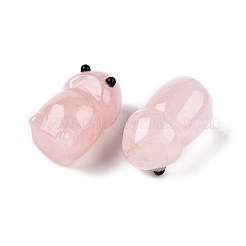 Natural Rose Quartz Monster Figurines&nbsp;DJEW-N003-01I