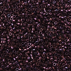 MIYUKIデリカビーズ小  シリンダー  日本製シードビーズ  15/0  （dbs0012)メタリックラズベリー  1.1x1.3mm  穴：0.7mm  約3500個/10g&nbsp;X-SEED-J020-DBS0012