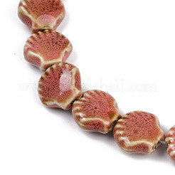 Handmade Porcelain Beads Strands&nbsp;LS-PORC-Q002-01A-07