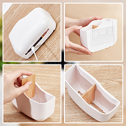 PP Plastic Wall-mounted Remote Control Holders&nbsp;AJEW-WH0020-80