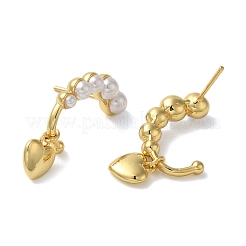 Rack Plating Brass Dangle Earrings&nbsp;EJEW-L224-59G
