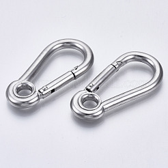 Tarnish Resistant 304 Stainless Steel Rock Climbing Carabiners&nbsp;STAS-N087-23A-01