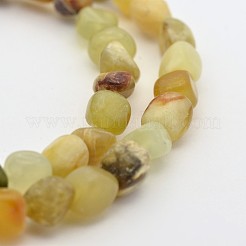 Natural Jade Bead Strands&nbsp;X-G-P070-02