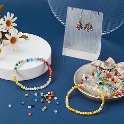 660Pcs 6 Style Electroplate Glass Beads Strands&nbsp;EGLA-YW0001-22