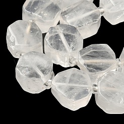 Natural Quartz Crystal Beads Strands&nbsp;G-I394-D27
