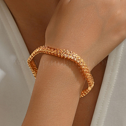 Middle Eastern Style Leaf Brass Bangles for Women&nbsp;QP3083