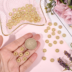 80Pcs Rack Plating Alloy Spacer Beads&nbsp;KK-BBC0023-41