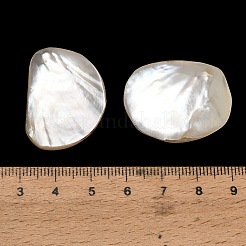 Natural White Shell with Freshwater Shell Beads&nbsp;SH-CBA93AD-13
