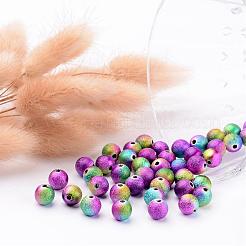 Spray Painted Acrylic Beads&nbsp;PB25P9284