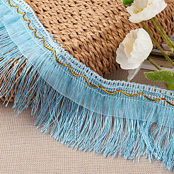 Polyester Tassel Fringe Trimming&nbsp;OCOR-TAC0008-21G