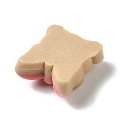 Opaque Resin Cartoon Bear Cabochons&nbsp;RESI-G082-01C