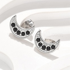 304 Stainless Steel Stud Earrings for Women&nbsp;EJEW-F361-03P