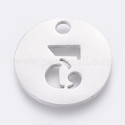 Non-Tarnish 304 Stainless Steel Pendants&nbsp;STAS-F233-03-P