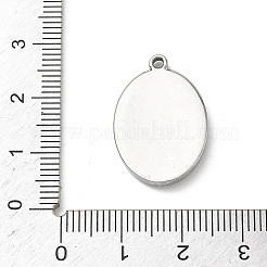 304 Stainless Steel Printed Religion Pendants&nbsp;STAS-G387-03P