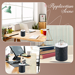 Silicone & Wool Pen Holder&nbsp;AJEW-WH20128-110D