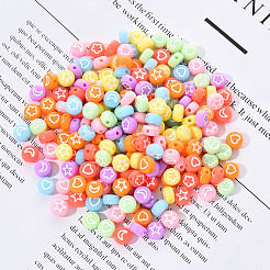 Opaque Acrylic Beads&nbsp;MACR-YW0001-18D