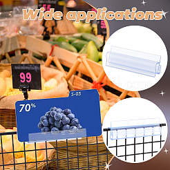 Plastic Advertising Clip Holder&nbsp;DIY-WH0008-12