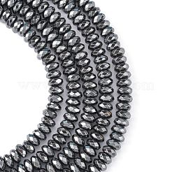 Non-Magnetic Synthetic Hematite Beads Strands&nbsp;G-Q422