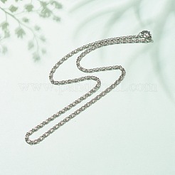 Non-Tarnish 304 Stainless Steel Lumachina Chains Necklace for Women&nbsp;NJEW-JN03892-03