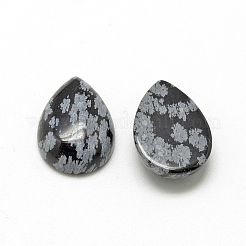 Natural Snowflake Obsidian Cabochons&nbsp;G-R417-13x18-32